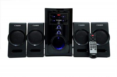 Ziox ZX 701 75 Watt 4.1 Channel USB Multimedia Speaker (Black)