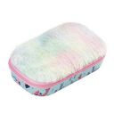 ZIPIT Fur Pencil Case,Pencil Box,Makeup Box,Cosmetic Bag,Multipurpose case/Kit/Pouch,Return Gifts and Storage Box - Lama...