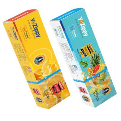 Ziplock Pouch Bags @ 50% Discount + 50% Coupon