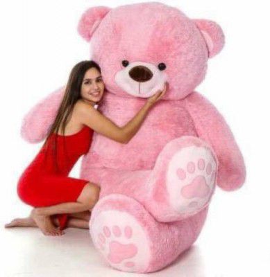 Ziraat 4 ft Soft Pink Color Teddy Bear For Gift To Someone Special AS 3 - 122 cm  (Pink)