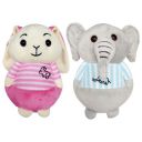 Zitto - Elephant & Rabbit Soft Toy/Plush Toy (Combo of 2) 18 cm Each | Playful Stuffed Toy for Girls & Boys...