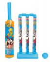 Zitto Looney Tunes Mini Cricket Set with 1 Plastic Bat and Ball, 3 Wickets, Base and Bail, Multicolour...