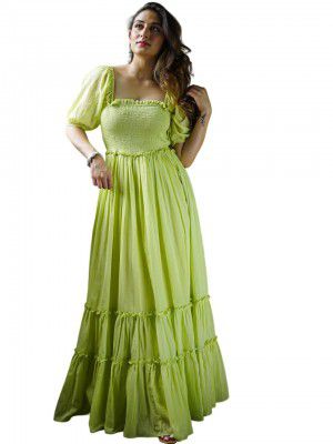 Ziva Fashion Women Cotton Rayon A-Line Kurta