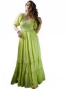 Ziva Fashion Women Cotton Rayon A-Line Kurta...