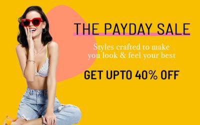 Zivame payday Sale: Up to 40% Off