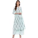 Ziyaa Womens crepe a-line Kurta...