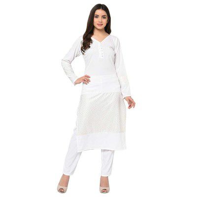ZIYAA Women's Crepe Regular Kurta