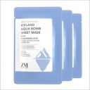 ZM Zayn & Myza Iceland Aqua Sheet Mask, Instant Glow Hydrating, Korean skin care 60g(Pack of 3)  (60 g)...