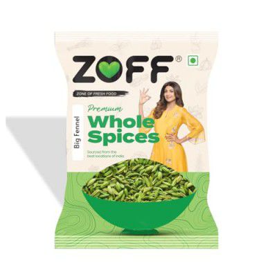 ZOFF Big Fennel Whole | Saunf | Net Weight 100Gm