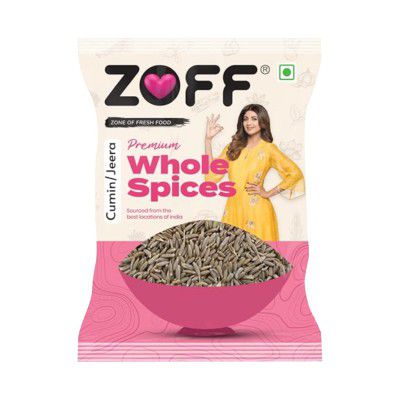 Zoff Whole Cumin Seeds Jeera Whole 500gm