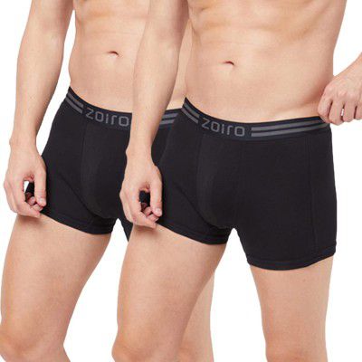 Zoiro Cotton Soft Men's Trunk (Pack of 2)