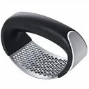 ZONSHRICK Stainless Steel Ginger Garlic Crusher | Ginger Garlic Press | Mini Kitchen Tools for Ginger Garlic Crusher | Kitchen Accessories Items | Kitchen Gadgets | Ginger Crusher (Black)...