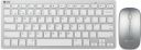 Zoook Magic Pad Combo/4 Device Connectivity/Dual Mode(BT+2.4G)/Keyboard & mouse Bluetooth Multi-device Keyboard  (Silver)...
