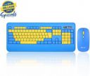 Zoook Qwerty Pad/3 Adj. DPI/Full Size Keyboard & Mouse Combo...