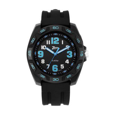 Zoop Analog Black Dial Unisex-Child Watch-16016PP02