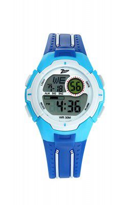 Zoop Digital Grey Dial Boys Watch-NL16008PP05