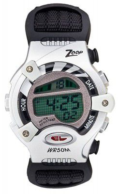 Zoop digital grey Dial unisex Watch NLC3002PV01/NNC3002PV01