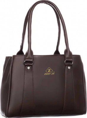 Zoot 24  Women Brown Handbag