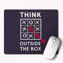 ZORI Mouse pad Inspirational Quote Think Out of Box Multicolor Printed Gaming Mousepad (Multicolor)...