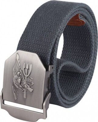 ZORO Men Casual Party Formal Evening Green Canvas Belt