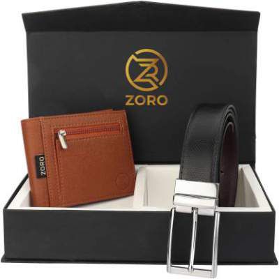 ZORO Wallet & Belt Combo Combo (Multicolor)