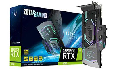 Zotac Gaming Geforce Rtx 3090 Arcticstorm Gddr6X 24Gb 384Bit Pcie 4.0 Graphics Card With Powerboost, 1695 Mhz Boost Clock & 3 Years Warranty + 2 Years Extended Warranty - Pci_E_X16