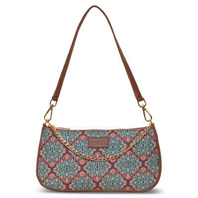 ZOUK Printed Women's Handcrafted Vegan Leather Mini Shoulder Bag