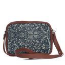ZOUK Sling Bag for women - Handmade Bags for Females - Vegan Leather and Indian Fabric Slings - Side Bags for Mobile Phones and Wallets...