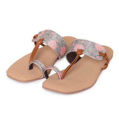 ZOUK Women's Bristel Chappal Slipper