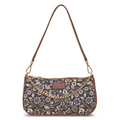 ZOUK Women's Handcrafted Vegan Leather Casual Mini Shoulder Bag