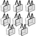 ZOXAR Transparent Multipurpose Storage Bag for Wardrobe | Transparent Saree Covers | Large Plastic Storage Bag | PVC Packing Organizer - 40x32x22 cm (01)...