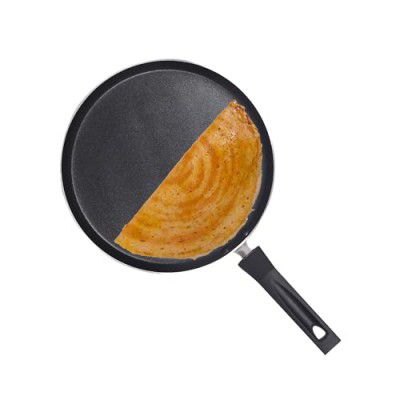 Zuger 30cm Non-Stick Induction Fry Pan Tawa 3-Layer Versatile Aluminium Deep Frying Cookware Pan for Easy Cooking On All Stove