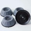 Zulaxy Anti Vibration Pads for Washing Machine with Suction Cup for Washing Machines Fridge Dryer Levelling Feet Anti-Walk, Anti-Skid,Anti-Vibration and Noise Cancellation (4 Pack)...