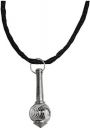 Zumrut? Handcrafted SIlver Plated Lord Bajrang Bali Hanuman Gada Pawanputra Hanumanji Gada Bajrangi Bhaijan Ghota, Hanuman Temple Fashion Pendant Religious Jewllery for Men/Women...