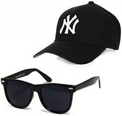 Zuperia UV Protection, Riding Glasses Wayfarer Sunglasses (Free Size) (For Boys, Black)