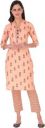 ZUVINO Women Cotton Blend Kurta Pant Set...