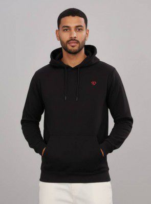 Zylute Fashion Men Full Sleeve Solid Hooded Sweatshirt
