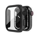 ZZMY Compatible with Apple Watch Case 45mm Protect Cover with Tempered Glass Hard PC Case for Watch Series 9 Series 8 Series 7(No Watch)...